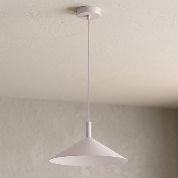 Подвесна лампа на кабел ANEGA 1xGX53/15W/230V, диаметър 30 см, кремава