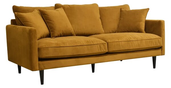 Триместен диван atmosphera Candice, 194x96x85 cm - Графит