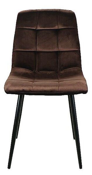 Трапезен стол Cobe Velvet - 45 x 55.5 x 89 cm, различни цветове