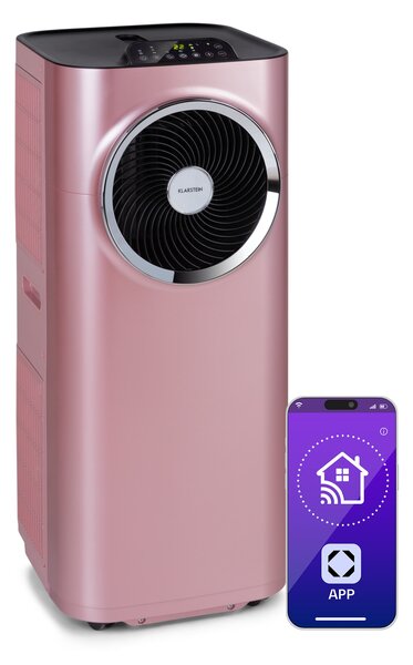Klarstein Kraftwerk Smart 12K, мобилен климатик, 3 в 1, 12 000 BTU, контрол чрез приложение, дистанионно