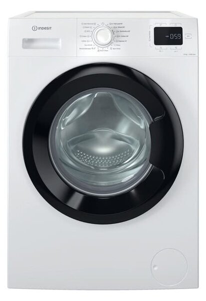 Перална машина Indesit IM 1064B MY TIME EE, клас A, 10кг. капацитет, 1400 оборота в минута, 15 програми, свободностояща, 60cm ширина, Drum Clean, бяла