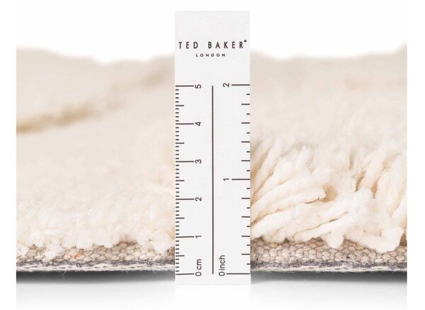 Кремав ръчно изработен кръгъл килим ø 160 cm Lambeth Jasper – Ted Baker