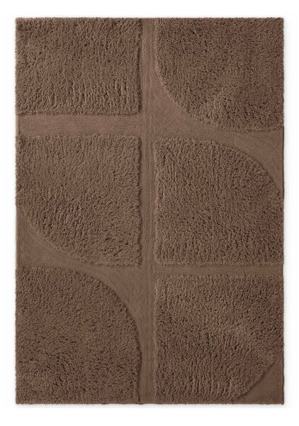 Кафяв ръчно изработен килим 80x150 cm Lambeth Jasper – Ted Baker
