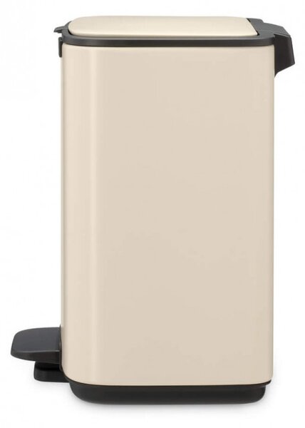Кош за боклук Brabantia Bo Pedal 1010122, 4 л, Леко затваряне, Противоплъзгаща основа, Бежов