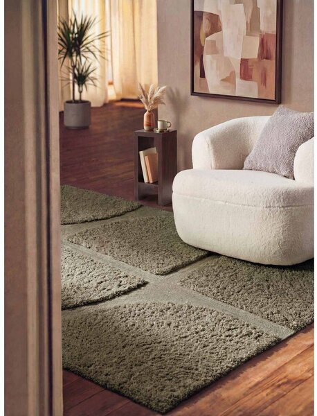 Ръчно изработен килим в цвят каки 120x180 cm Lambeth Jasper – Ted Baker
