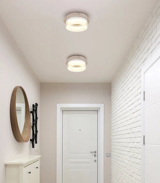 Globo 48046D - LED таванно осветително тяло ZARA LED/8W/230V 3000K диам. 16 см