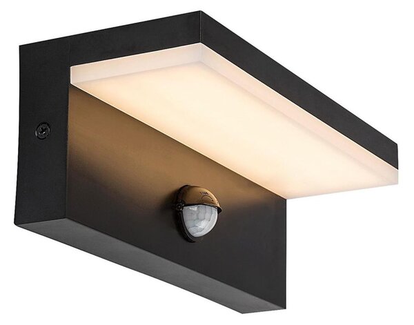 Rabalux 77115-LED Екстериорен аплик със сензор ZARAGOZA LED/9W/230V IP54 черен