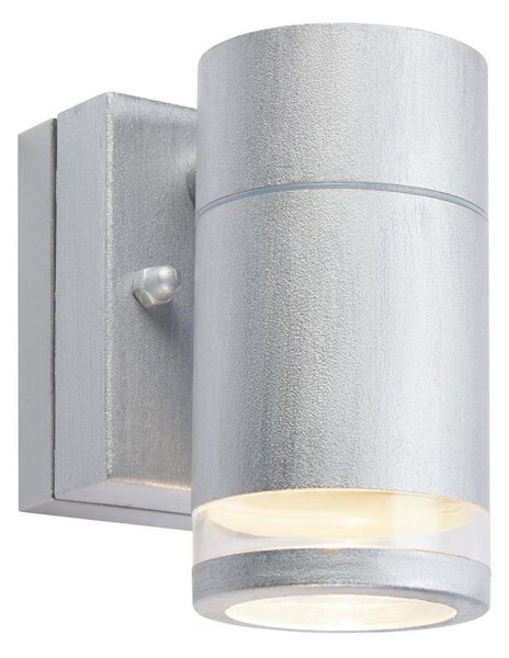 Markslöjd 109103 - LUNO, димируемо външно стенно осветително тяло, LED/4,9W/230V, IP65, сребристо
