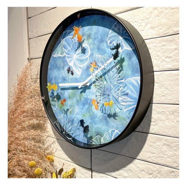 Стенен часовник ø 30 cm Pond – NeXtime