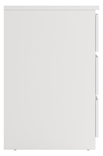 Бял скрин 77x76x50 cm Naia – Tvilum