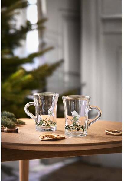 Стъклени чаши в комплект 2 бр. с коледни мотиви 230 ml Christmas – Holmegaard