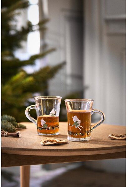 Стъклени чаши в комплект 2 бр. с коледни мотиви 230 ml Christmas – Holmegaard