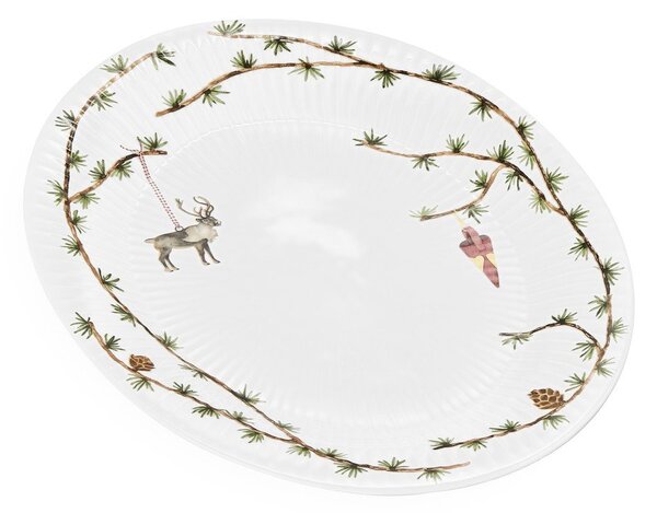 Порцеланова тава с коледен мотив 27x34 cm Hammershøi Christmas – Kähler Design