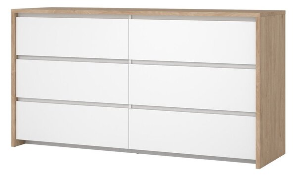 Бял скрин 157x84x48 cm Next – Tvilum