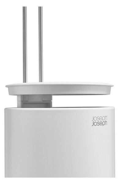 Бяла пластмасова поставка за тоалетна хартия EasyStore – Joseph Joseph