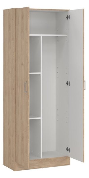 Гардероб от декор от дъб в естествен цвят 70x181x36 cm Focus – Tvilum