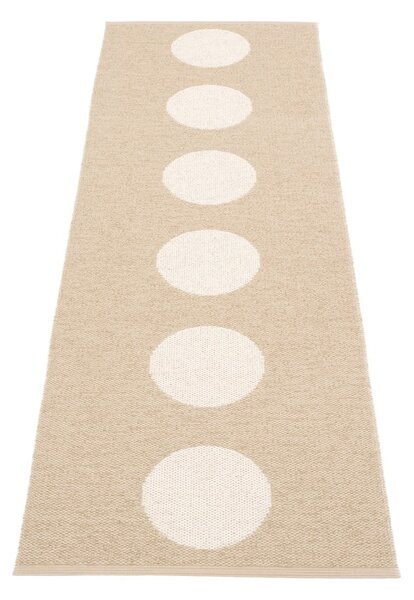 Бежова пътека за открито и закрито 70x225 cm Vera Beige – Pappelina