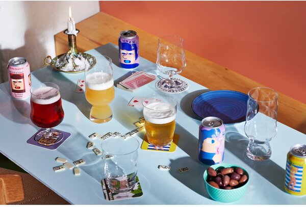 Стъклени чаши в комплект 2 бр. за бира 400 ml Mikkeller – Holmegaard