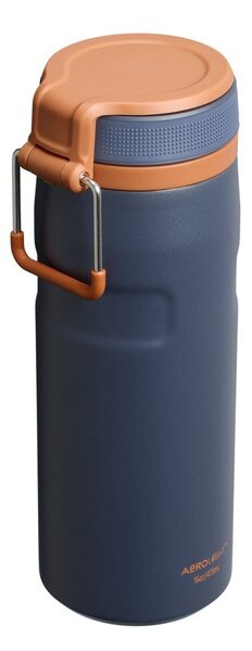 Тъмносин термос от неръждаема стомана 470 ml IceFlow™ Bottle Twist Flip Twilight – Stanley