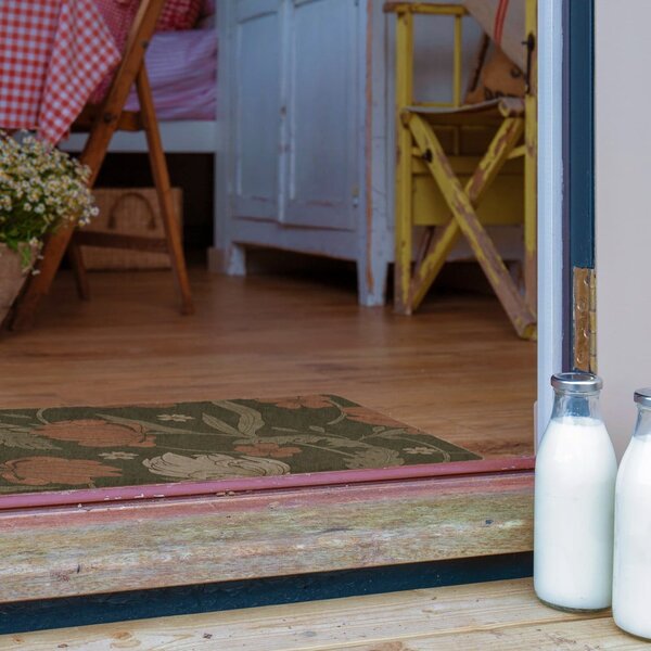 Изтривалка от кокосови влакна 40x60 cm William Morris Rose – Artsy Doormats
