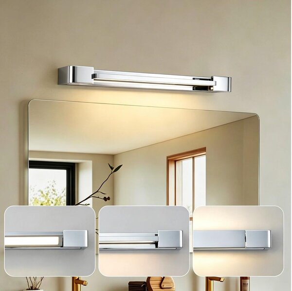 Brilagi - LED осветление за огледало за баня AQUA LINE LED/12W/230V 45 cm IP44 лъскав хром