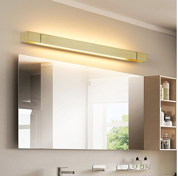 Brilagi - LED осветление за огледало в банята AQUA LINE LED/24W/230V 90 cm IP44 златно