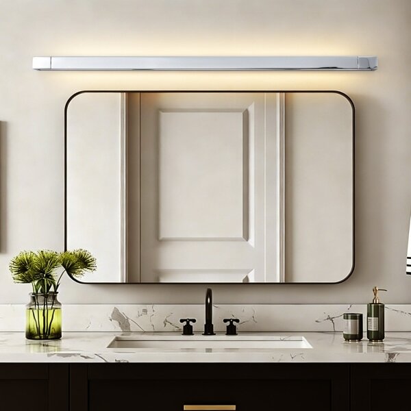 Brilagi - LED осветление за огледало за баня AQUA LINE LED/36W/230V 120 cm IP44 лъскав хром