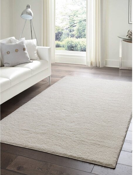 Килим подходящ за пране в цвят слонова кост 80x150 cm Super Snug – Asiatic Carpets