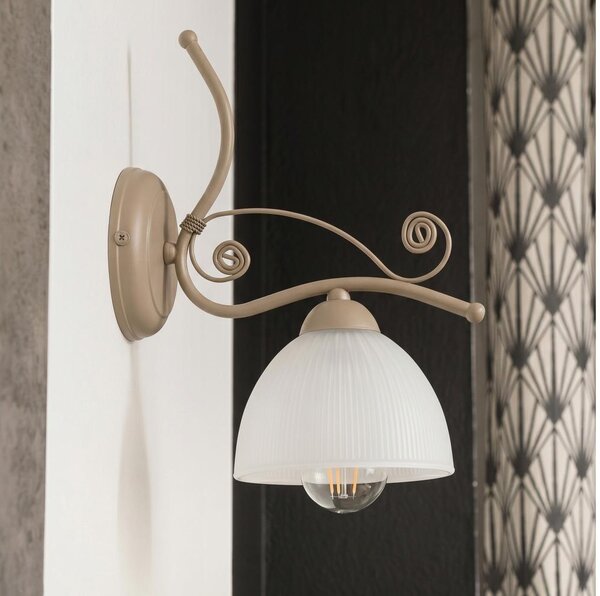 Brilagi - Стенна лампа ANTICO MODERN 1xE27/60W/230V бежова