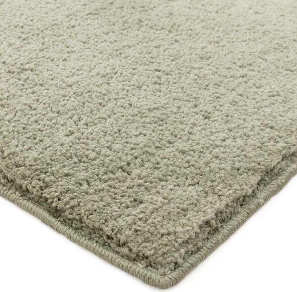 Зелен килим подходящ за пране 80x150 cm Super Snug – Asiatic Carpets