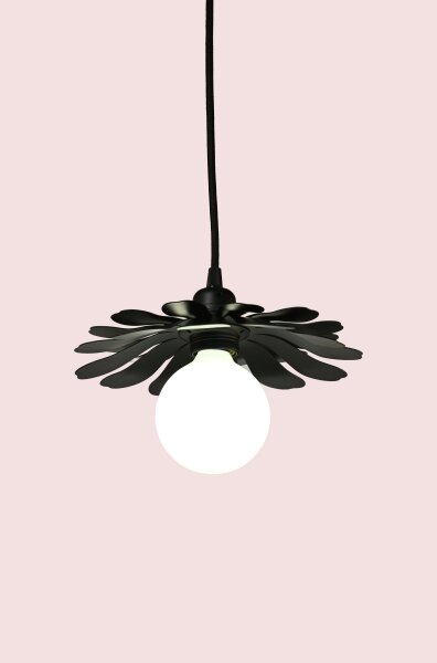 Bohemia-Design - Полилей на кабел 1xE27/60W/230V черен