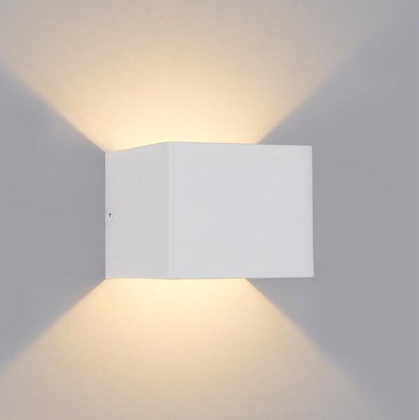 Brilagi - LED външно стенно осветително тяло DONNANI LED/5W/230V бяло IP44