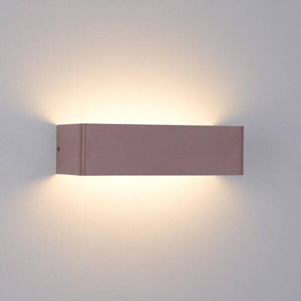 Brilagi - LED Външно стенно осветително тяло DONNANI LED/12W/230V кафяво IP44
