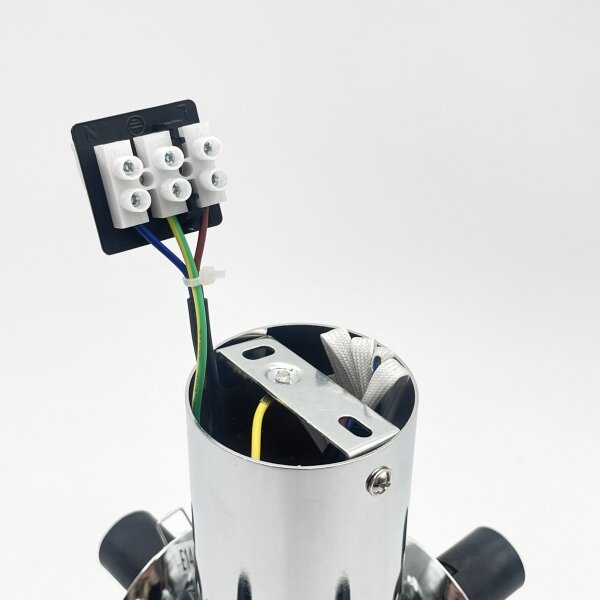 Плафон SFERIO 4xE14/5W/230V лъскав хром/прозрачен