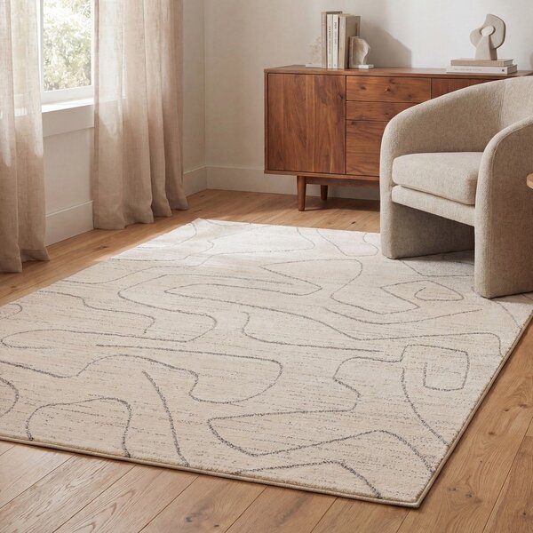 Кремав килим 120x160 cm Oslo – Asiatic Carpets
