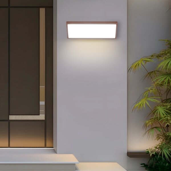 Brilagi - LED външно стенно осветително тяло TRIANGLE LED/42W/230V, кафяво, IP65
