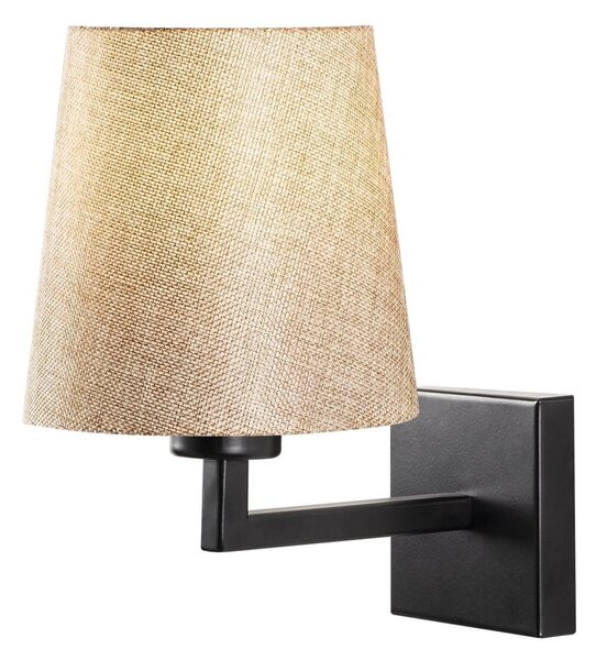 Черна/кремава стенна лампа ø 18 cm Profil – Opviq lights