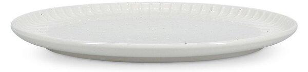 Бяла десертна чиния ø 21 cm Ora Gloss – Salt&Pepper