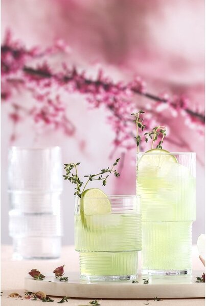Стъклени чаши в комплект от 6 бр. 400 ml – Hermia