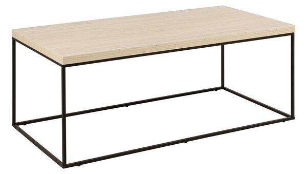 Бежова масичка за кафе с плот от имитация на мрамор 55x110 cm Barossa – Actona