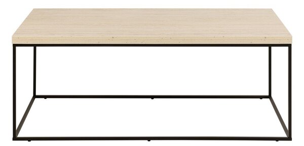 Бежова масичка за кафе с плот от имитация на мрамор 55x110 cm Barossa – Actona