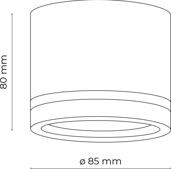 Спот JET 1xGX53/11W/230V бял