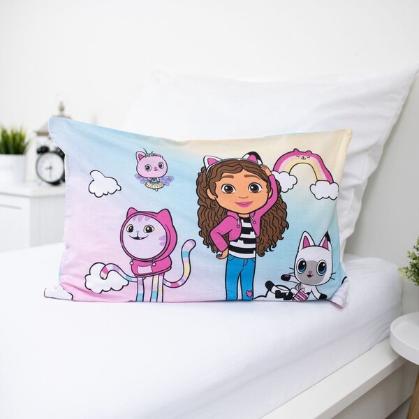 Памучно детско спално бельо 100x135 cm Gabby's Dollhouse "Sugar Dream" – Jerry Fabrics