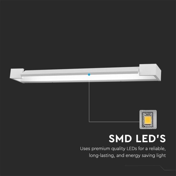 LED Лампа за огледало в баня LED/18W/230V 4000K IP44 бял