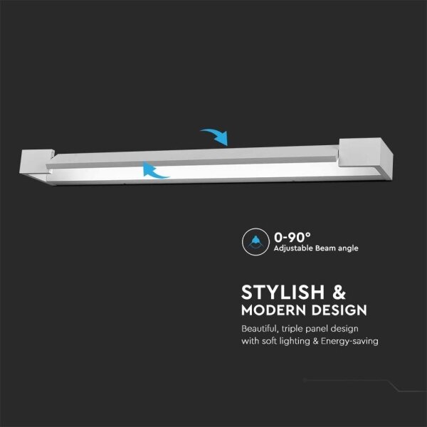 LED Лампа за огледало в баня LED/18W/230V 4000K IP44 бял