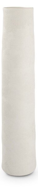 Бяла керамична висока ваза (височина 50 cm) Cone – S|P Collection