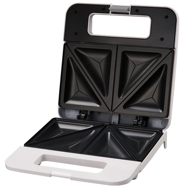 Сандвич тостер Esperanza EKT010W Parmigiano, 1000W, Четири сандвича, Тефлонови плочи, Бял