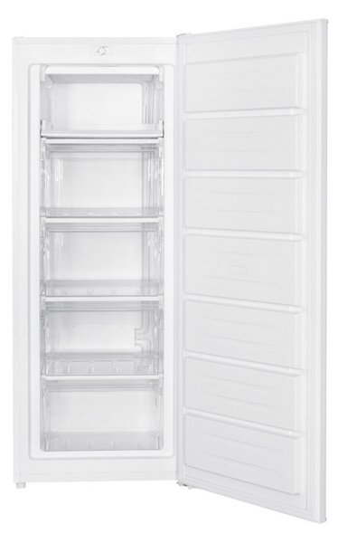 Фризер Muhler VFS144WE, 168 л, Клас Е, Реверсивна врата, R600a, Бял