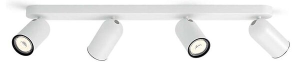 Philips 50584/31/PN - Точково осветително тяло MYLIVING PONGEE 4xGU10/5,5W/230V