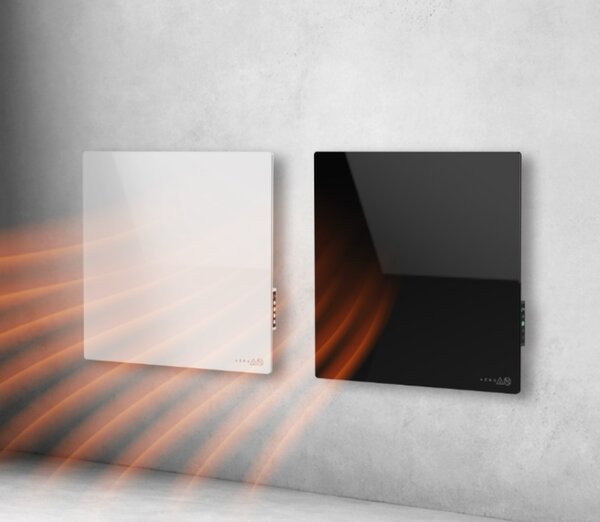 Електрически инфрачервен конвектор AENO AGH0011S, 500W, 12 м2, LED, Мобилно управление, Wi-Fi, Сензори за наклон и падане, IP24, Бял